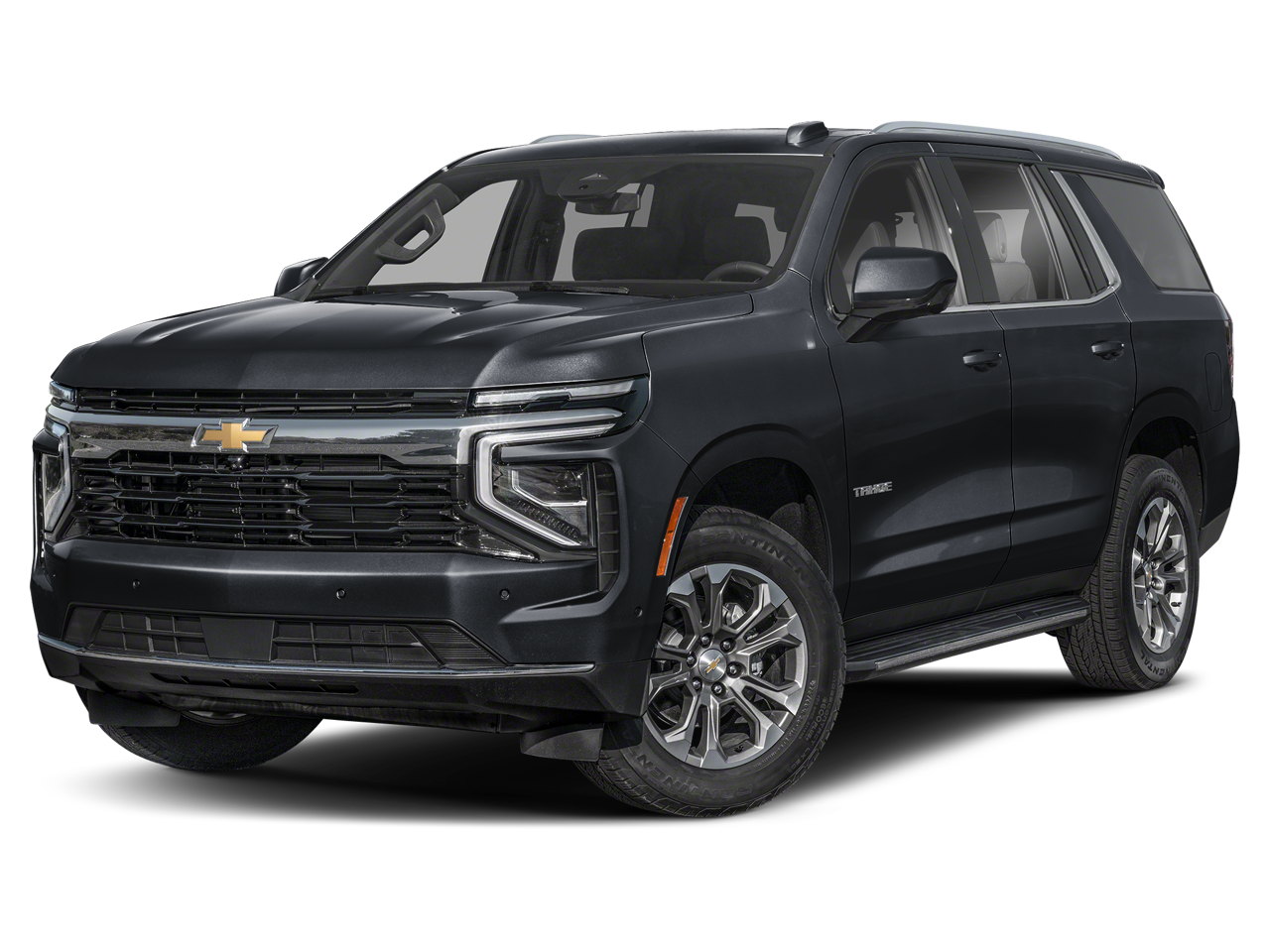 2025 Chevrolet Tahoe Z71 in Black — front three-quarter view