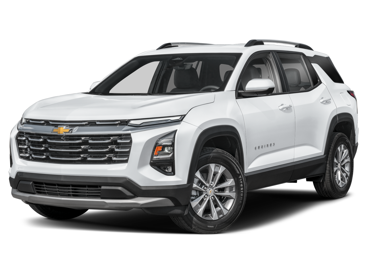 2025 Chevrolet Equinox LT in Cacti Green — front three-quarter view