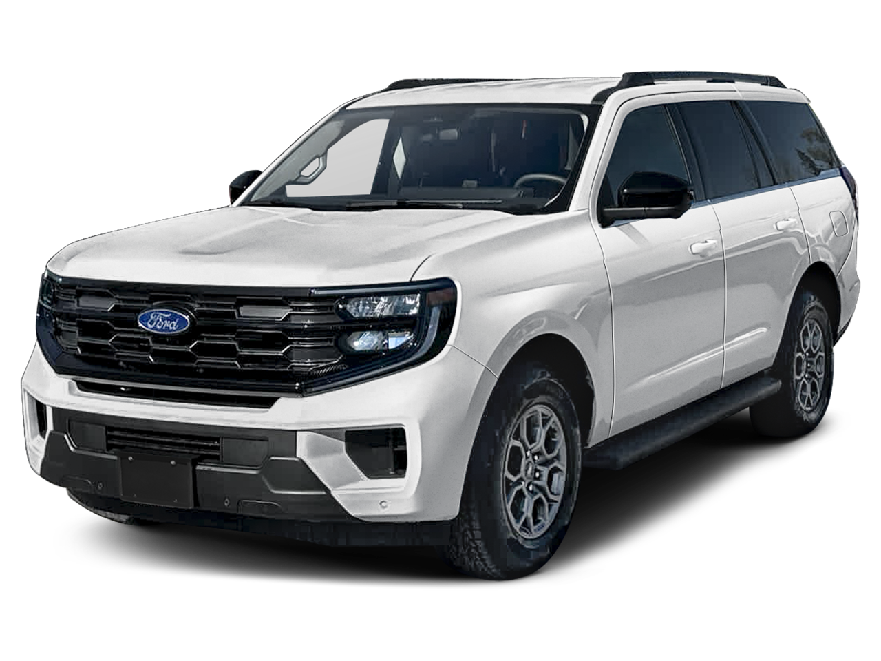 2026 Ford Expedition XL in Black Metallic — front three-quarter view