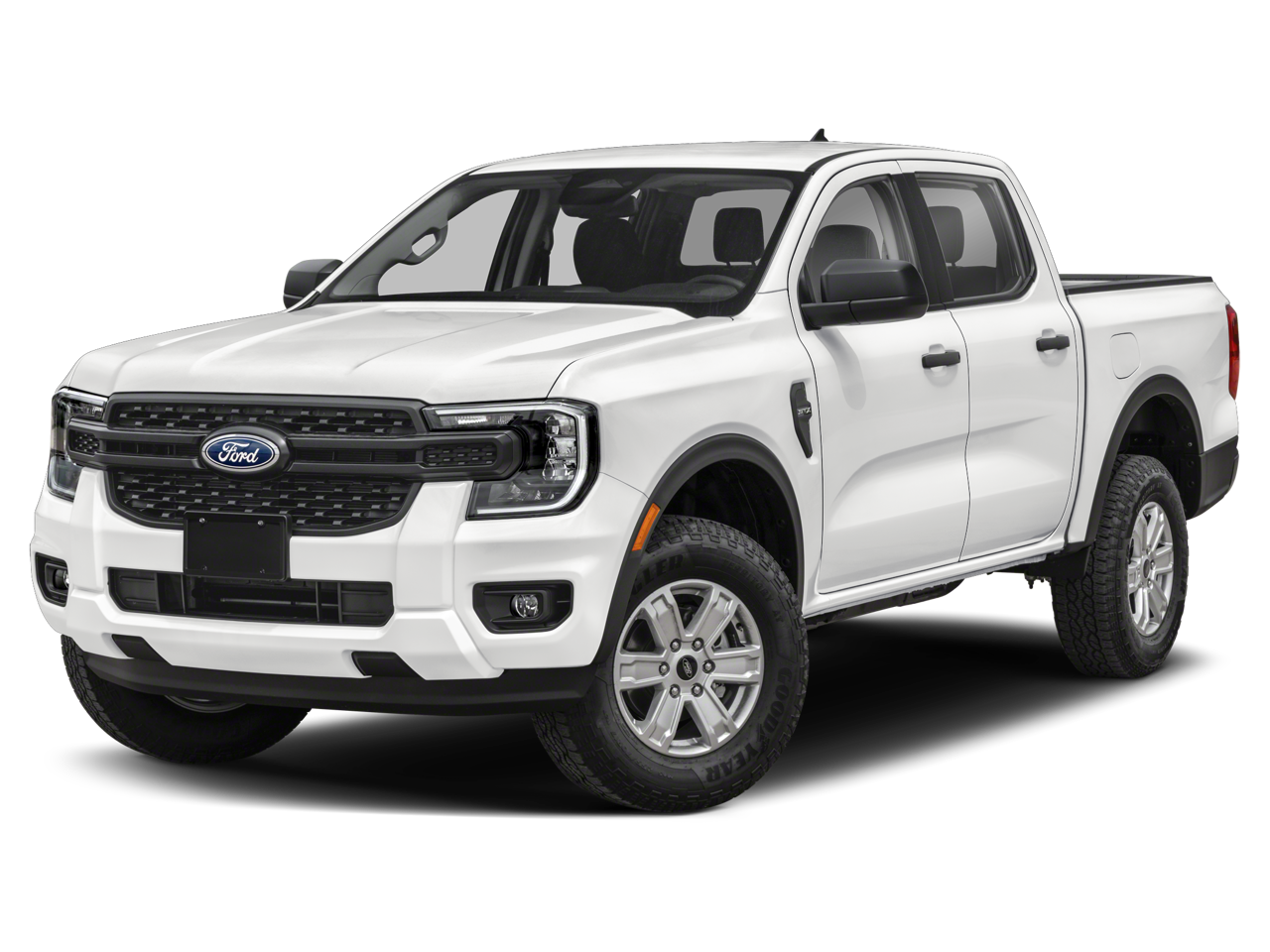 2026 Ford Ranger XL in Oxford White — front three-quarter view