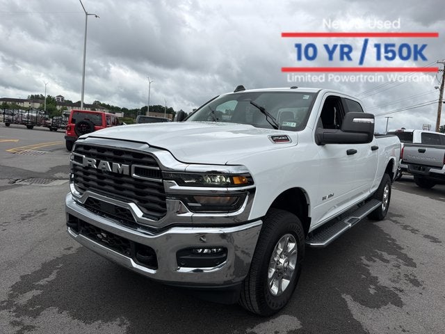 2026 RAM 2500 Big Horn in Bright White Clearcoat — front three-quarter view